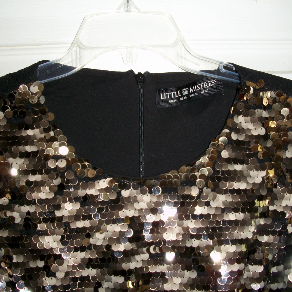 New! Little Mistress Wrap Skirt Maxi Dress Size:20 - Picture 3 of 7